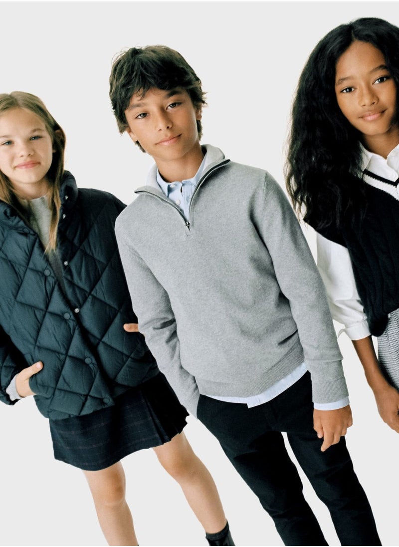 MANGO - Kids Harry Essential Sweater - Image 1