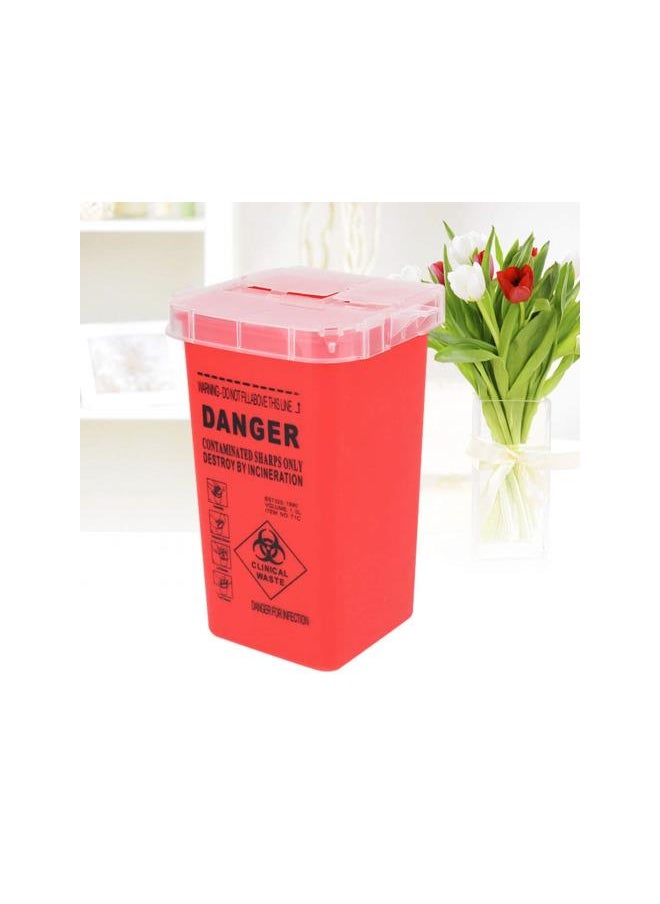 Sharps Container， Sharps Disposal Container Small Blade Disposal Container Dermaplane Needle Disposal Containers Sharps Containers for Home Use Tattoo Supplies