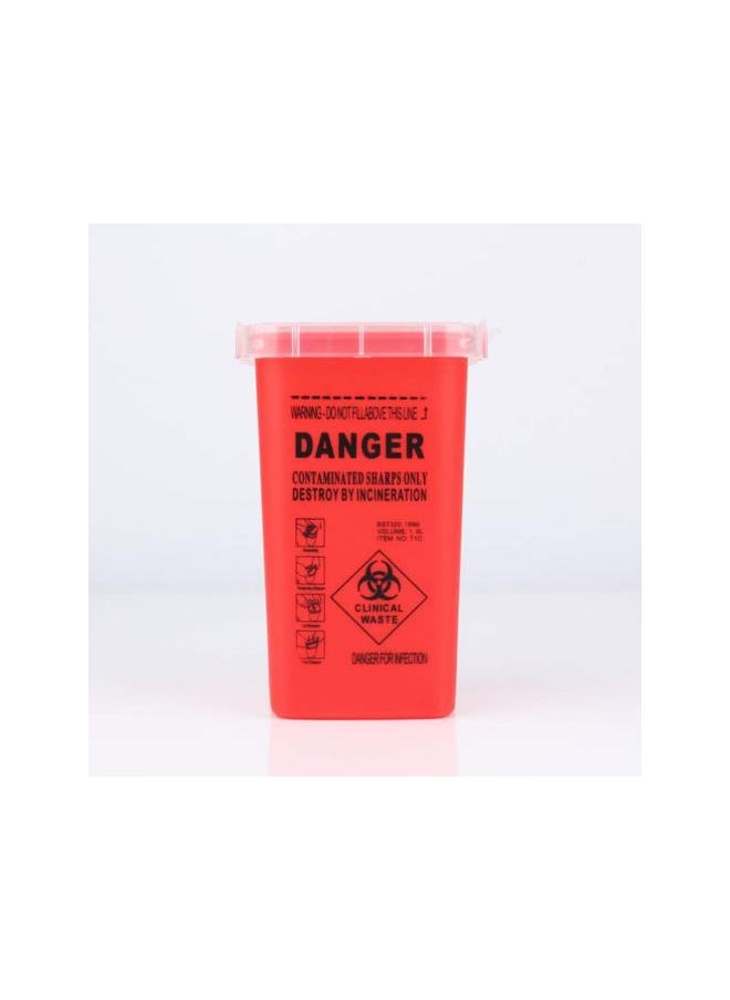 Sharps Container， Sharps Disposal Container Small Blade Disposal Container Dermaplane Needle Disposal Containers Sharps Containers for Home Use Tattoo Supplies