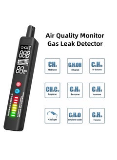 SYOSI Gas Leak Detector, Portable EBTN LCD Natural Gas Sniffer, Integrated Temperature & Humidity Sensor Locates Combustible Gas Like LPG LNG Propane Methane & Butane Gases Fuel Carbon Monoxide  - Image 5