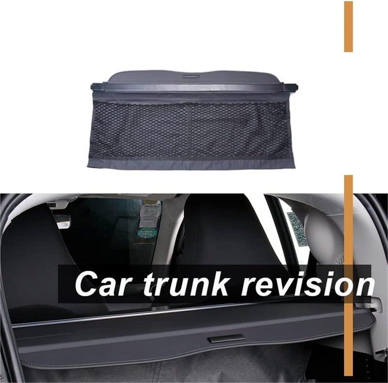 Vuzmode Retractable Car Rear Trunk Cargo Cover - Image 2