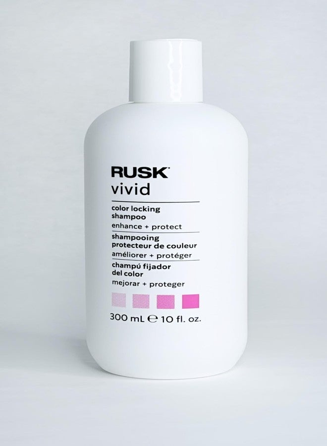 RUSK Vivid Color Locking Shampoo 10 oz.