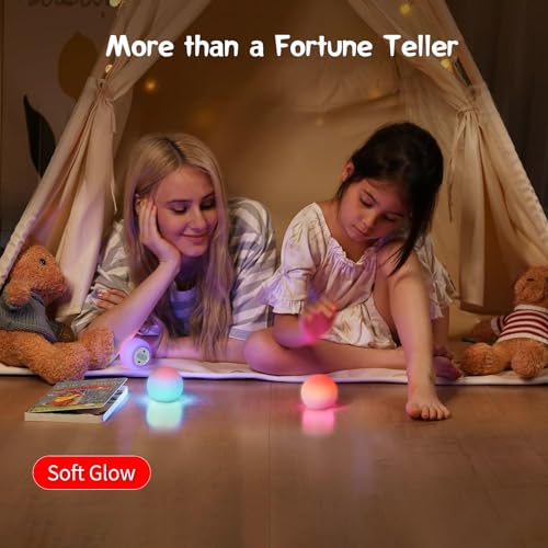 BLUEYE Fortune Telling BallRGB Light TherapyRemote ControlRechargeable Night Light for KidsGirl Toys for Age 5 6 7 8 9 10 Year OldStocking Stuffers Gag Gift - Image 5