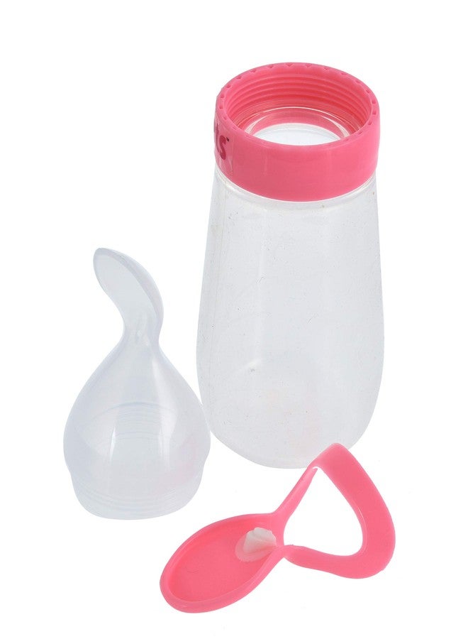 Moppets 4 Ounce Feeding Spoon Bottle (Pink) - Image 2