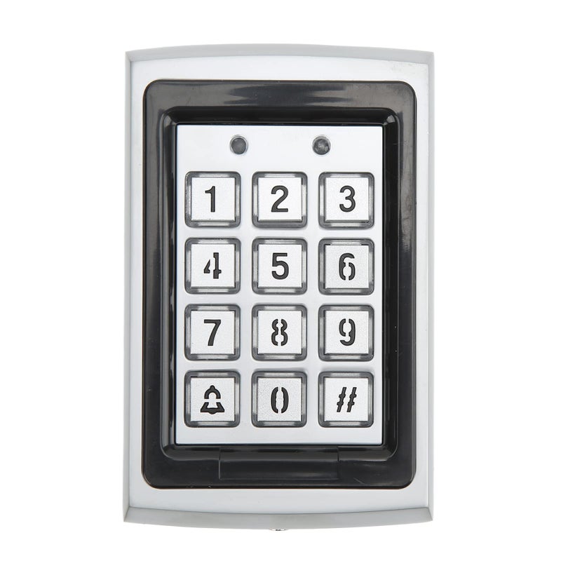 Keyless Entry Pad Access Control System With Backlit Keypad IC ID Card Reader 1000 User Capacity - Image 2