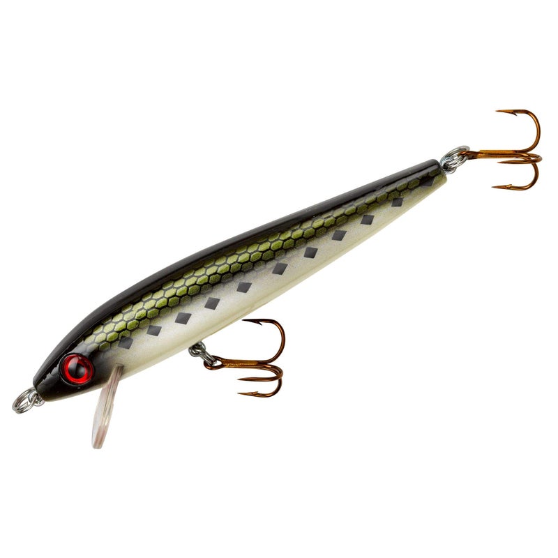 Rebel Tracdown Minnow (Slick Body) Fishing Lure - Bass - 3 1/2 in - Image 5