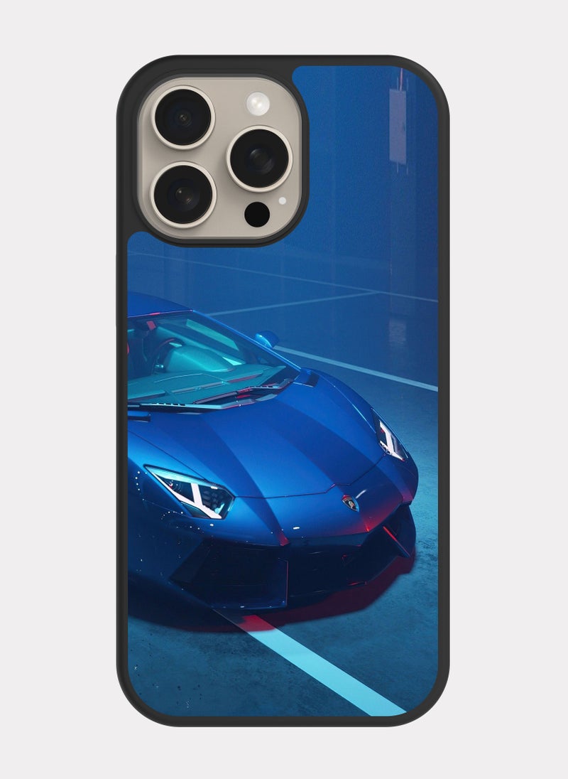 PXLAAT iPhone 15 Pro Max case cover Lamborghini Aventador - Image 1