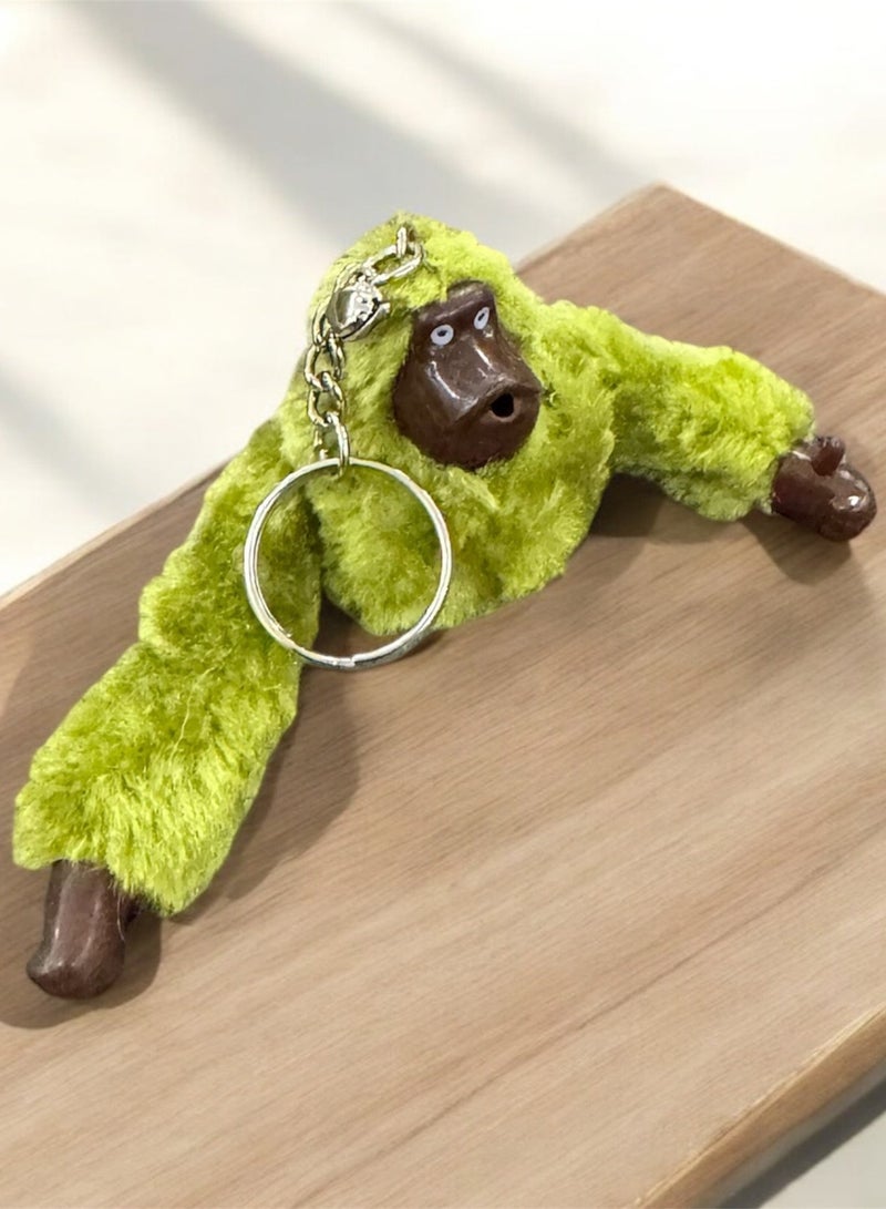 Noonflower 3Pcs Of Multicolor Monkey Keychains - Image 4