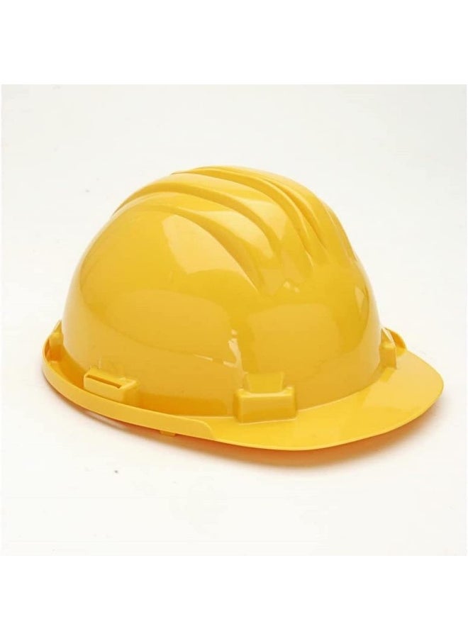 Royal Apex Royal Apex Adjustable Polyethylene 6-Point Industrial Safety Helmet - Protective Construction Work Cap For Industrial And Structural Workers  - Image 1