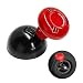 ZNDAW Joystick Car Push Start Button Cover Metal Car Starter Engine Start Stop Button Joystick Cool Automotive OneTouch Start Button Rocker Vehicle Ignition Button Protector Red - Image 2