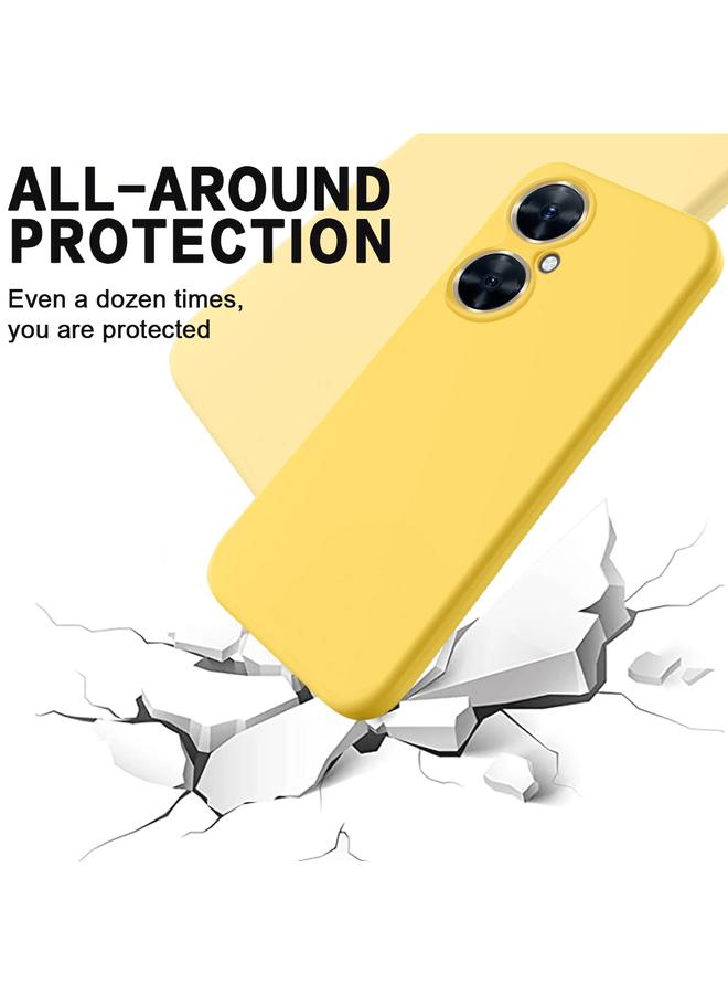 Zaboon Case For Huawei Nova 11i Solid Color Liquid Silicone Dropproof Full Coverage Protective Case - Image 5