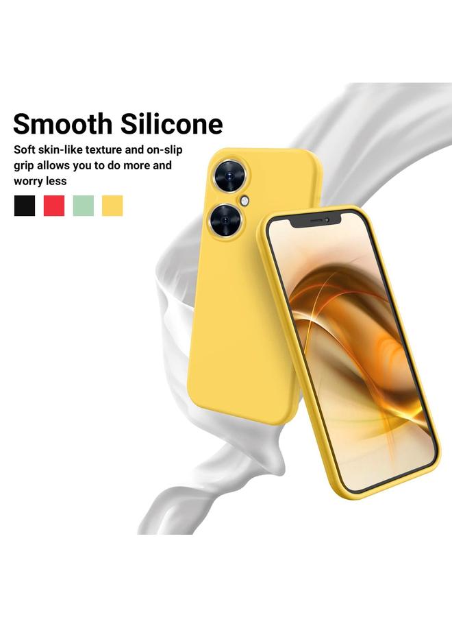 Zaboon Case For Huawei Nova 11i Solid Color Liquid Silicone Dropproof Full Coverage Protective Case - Image 3