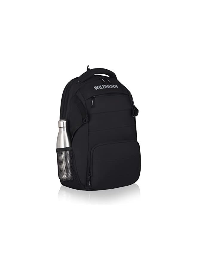 وايلدهورن حقيبة ظهر للكمبيوتر المحمول للرجال/النساء مقاومة للماء للسفر/الأعمال/الجامعات تناسب أجهزة الكمبيوتر المحمول مقاس 15.6 بوصة - Image 3