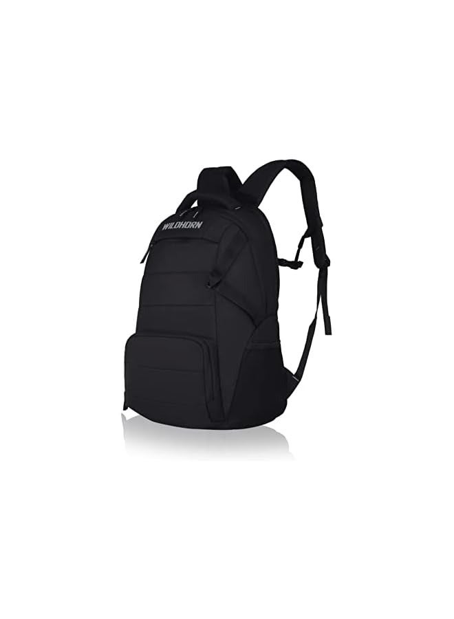 وايلدهورن حقيبة ظهر للكمبيوتر المحمول للرجال/النساء مقاومة للماء للسفر/الأعمال/الجامعات تناسب أجهزة الكمبيوتر المحمول مقاس 15.6 بوصة - Image 2