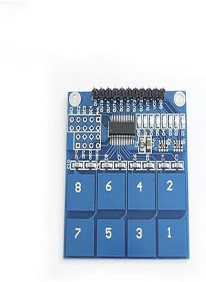 Generic - TTP226 8-way Capacitive Touch Switch Module - Image 1