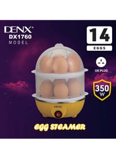 Denx Steam Egg Boiler, 350 Watts, Capacity 14 Eggs/DX1760  - Image 3