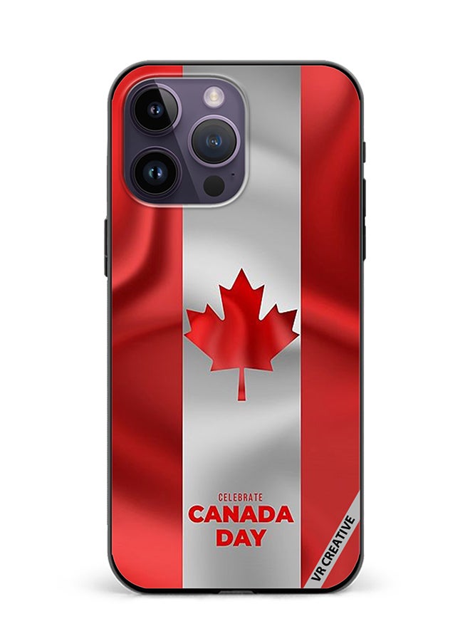 VR CREATIVE Protective Case Cover For Apple iPhone 15 Pro National Flag Design Multicolour - Image 1