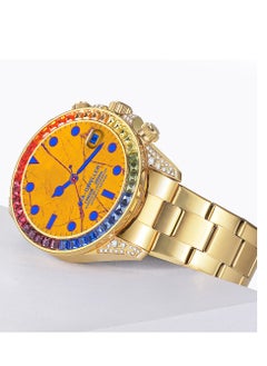 HW 460 Mah 1.43 Amoled Screen 3d Tempered Glass Ip68 Waterproof High-End Men's Smart Sports Watch Gold  - Image 4