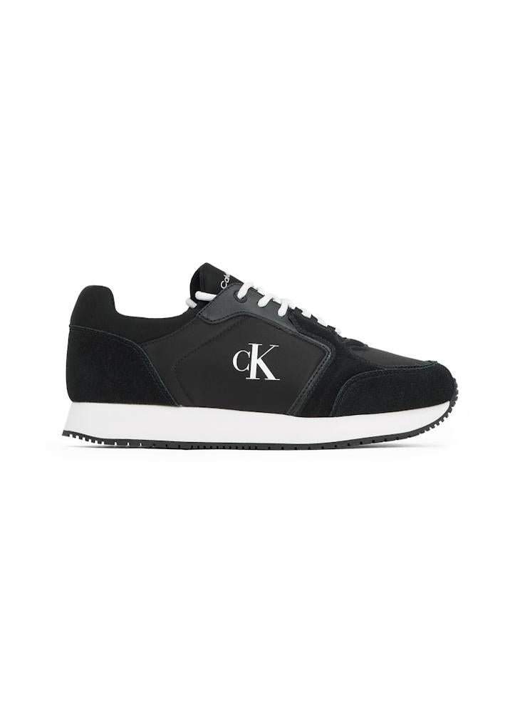 Calvin Klein Jeans Runner Sock Lace Up Low Trainers  - Image 1