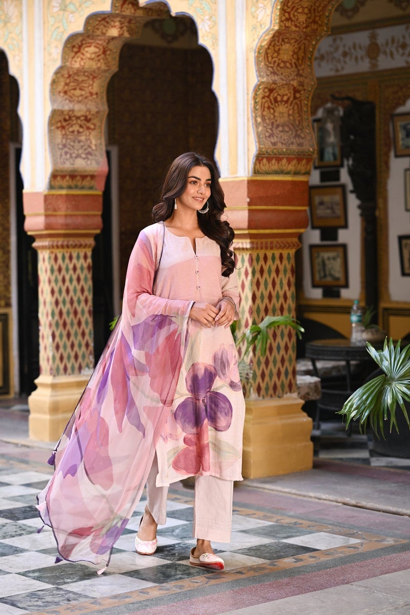 Kalaanj Kurta Set For Women || 3pic Kurta For Women - Image 4