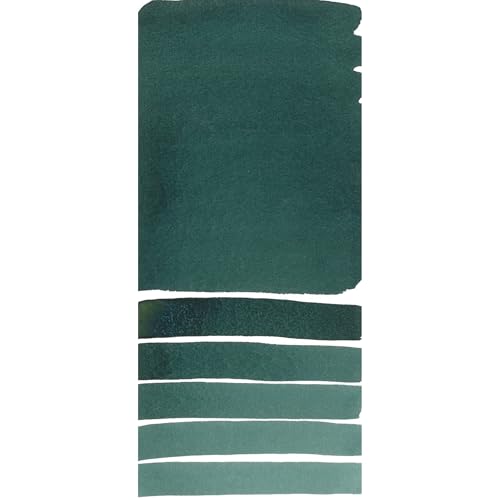 Daniel Smith Extra Fine Watercolor Paint, 15ml Tube, Prussian Green, 284600128, 0.5 Fl Oz (Pack of 1) - Image 3