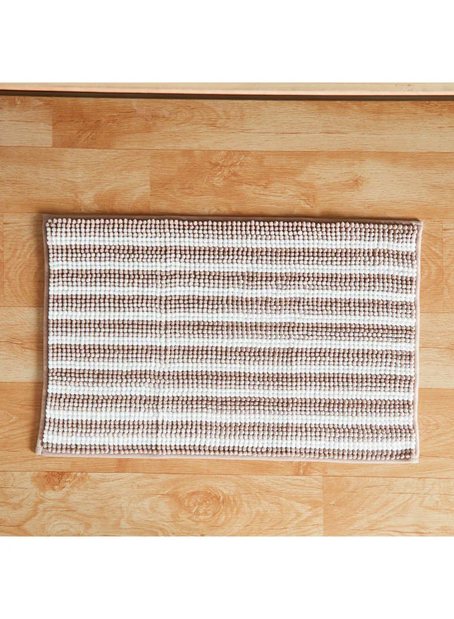 Home Box Camila Yarn Dyed Chenille Bathmat 70 x 45 cm