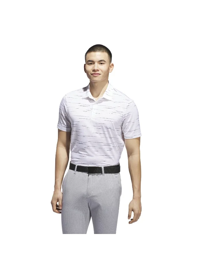 adidas Adidas Ult Mesh Prt Lc Pink Polo Shirt (Short Sleeve) Polo Shirts For Men