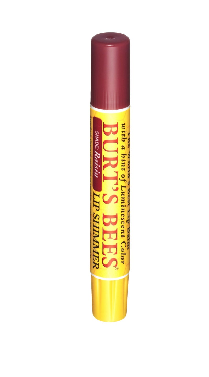 Burt's Bees: Lip Shimmer Lipstick, Raisin 0.09 oz - Image 1