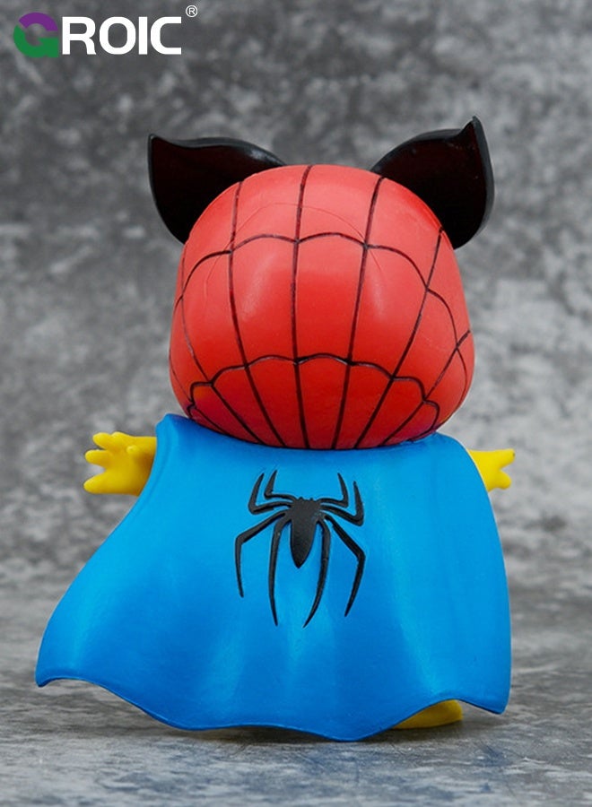 GROIC 3.9'' Anime Figure - Spider-Man Pikachu Action Figure Toy, Pikachu Series Figures, Model Figure for Collection and Display Decoration Gift for Desktop, Car, Kids & Adults - Image 4