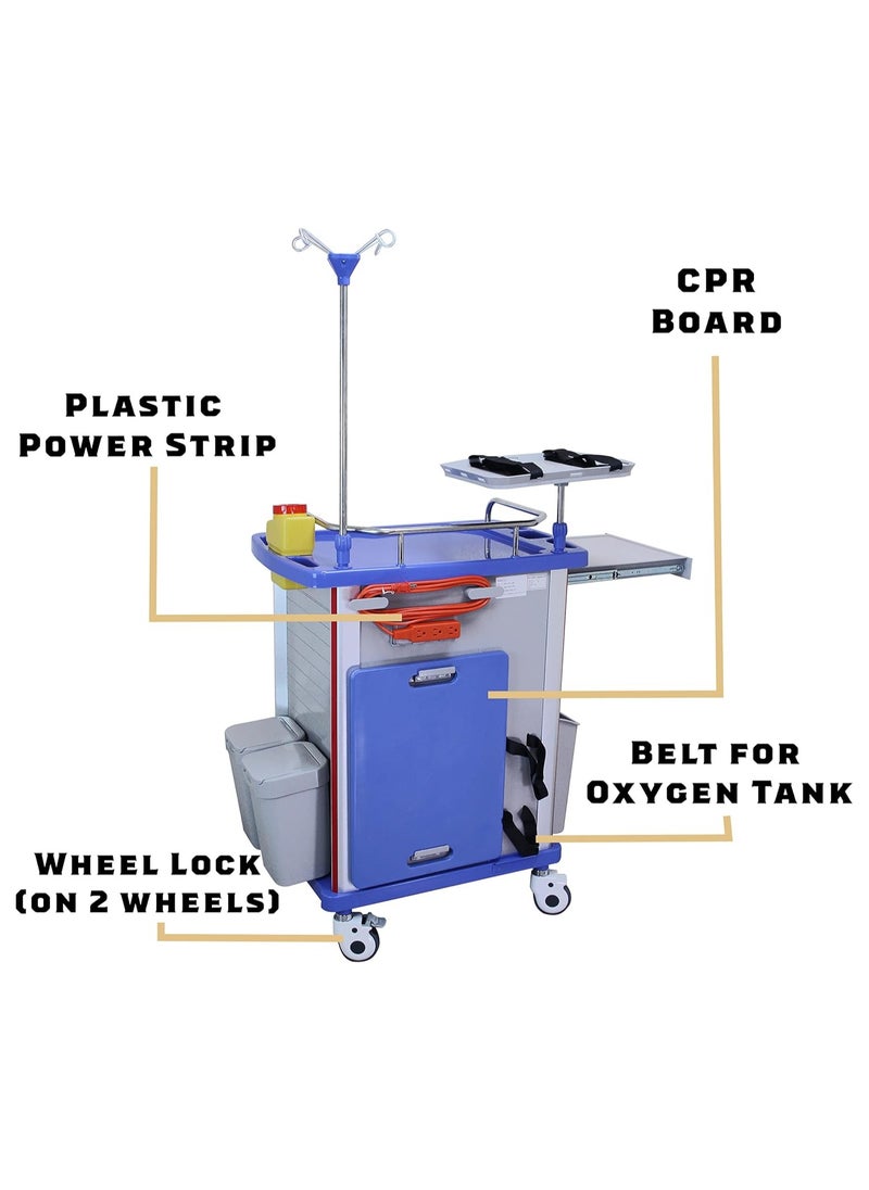 Adamsmed - Medical Crash Cart - Image 1