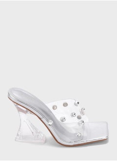 FYOR One Strap Mid Heel Sandals  - Image 1