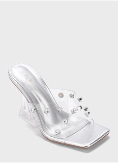 FYOR One Strap Mid Heel Sandals  - Image 2