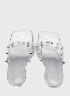 FYOR One Strap Mid Heel Sandals  - Image 3