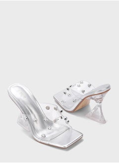 FYOR One Strap Mid Heel Sandals  - Image 4