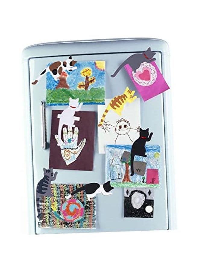 Generic 3 Pcs Magnetic Fridge Magnet Magnetic Cat Hook Magnetic Hook for Hanging Fridge Sticker Cartoon Magnetic Hook  - Image 3