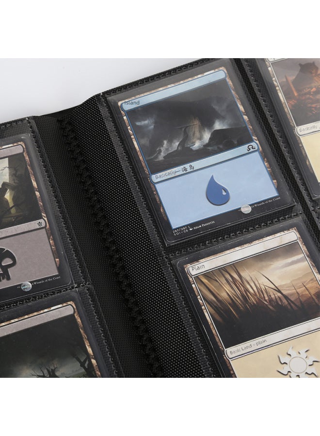 Card Slot Large Capacity Ultraman Pp Card Book Board Game Card Children Card Collection Book Rubber Band Card Book Card Holder - Image 3