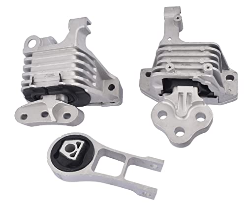 Flynsu Engine Motor &Transmission Mount Set Replacement for 2014-2021 Jeep Cherokee, 2015-2019 Chrysler 200 2.4L Part# 68192831AF, 68418876AB, 68157441AD, 3308, 3378, 3380 - Image 1