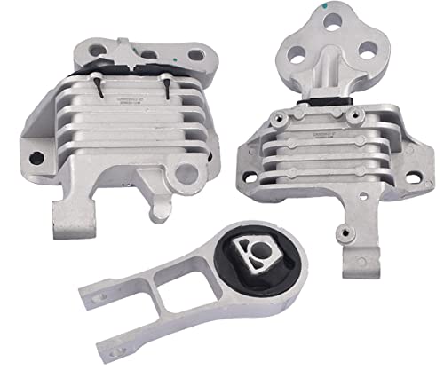 Flynsu Engine Motor &Transmission Mount Set Replacement for 2014-2021 Jeep Cherokee, 2015-2019 Chrysler 200 2.4L Part# 68192831AF, 68418876AB, 68157441AD, 3308, 3378, 3380 - Image 2