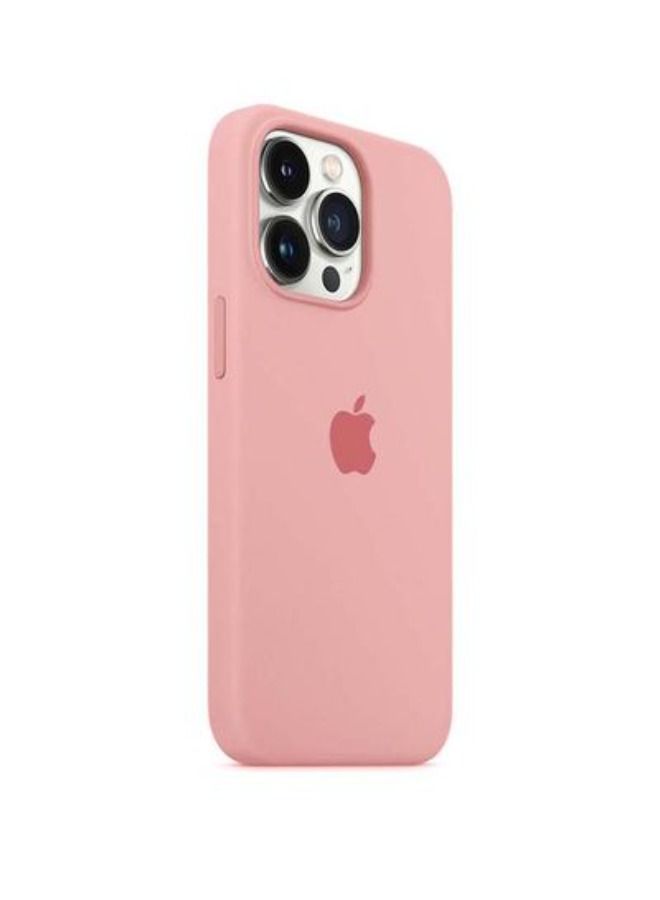 Silicone Case Cover for iPhone 13 Pro 6.1 inch Pink - Image 2