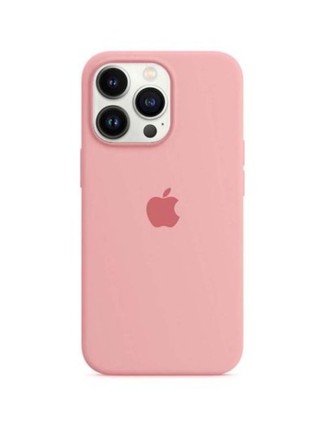 Silicone Case Cover for iPhone 13 Pro 6.1 inch Pink - Image 1