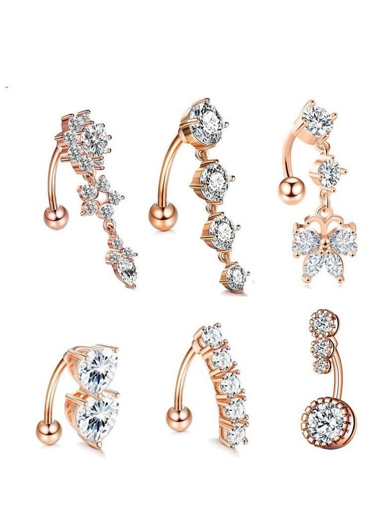 PEI  AN Colorful Stainless Steel Short Body Jewelry Set  - Image 1