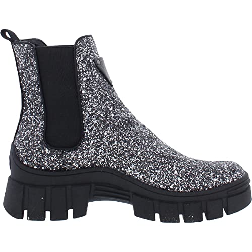 GUESS Women's Hestia Ankle Boot, Black 002, 7.5 - Image 5