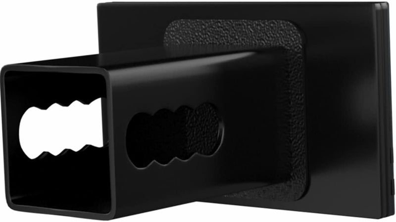 eVerHITCH US American Flag Emblem Metal Trailer Hitch Cover Plug (Fits 2" Receivers, Black) - Image 3