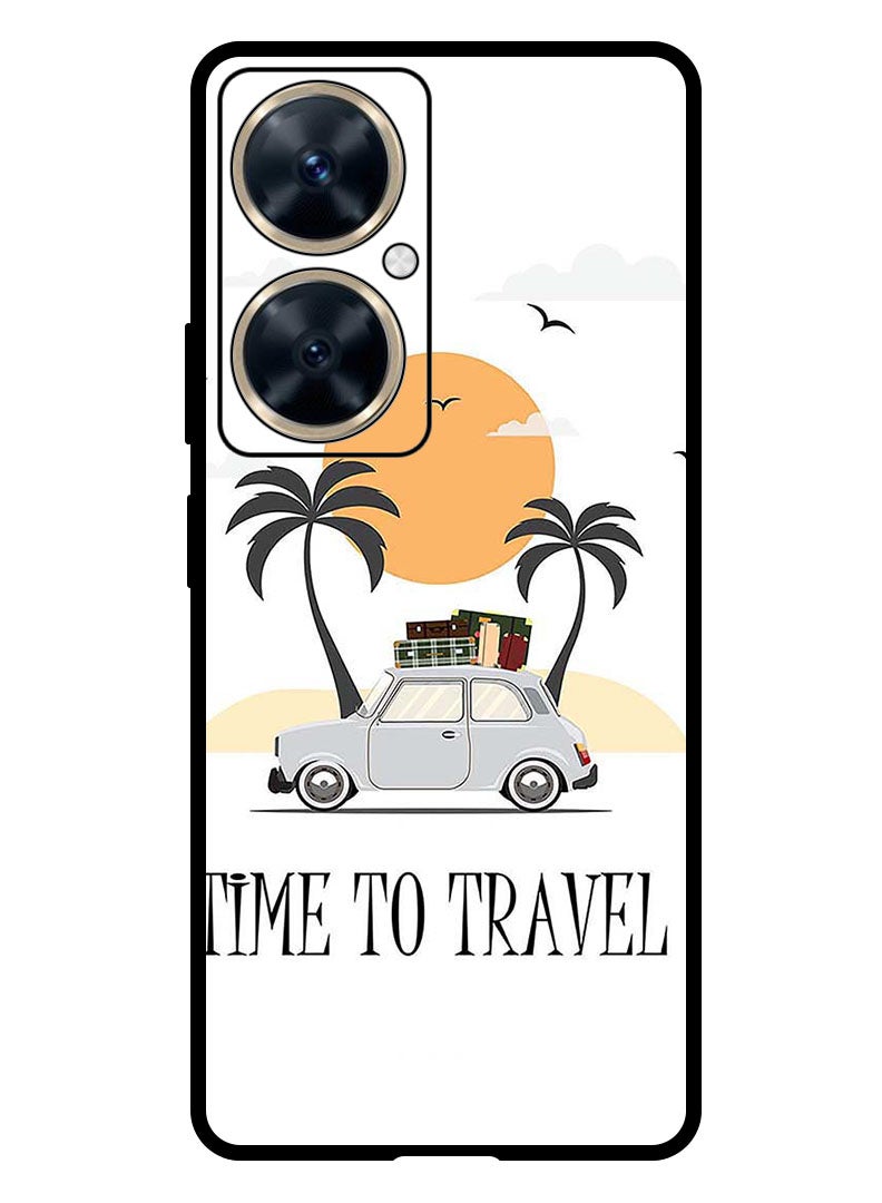 Theodor Protective Case Anti Scratch Shock Proof Bumper Cover For Huawei Nova 11i Time To Travel Vector - Image 1