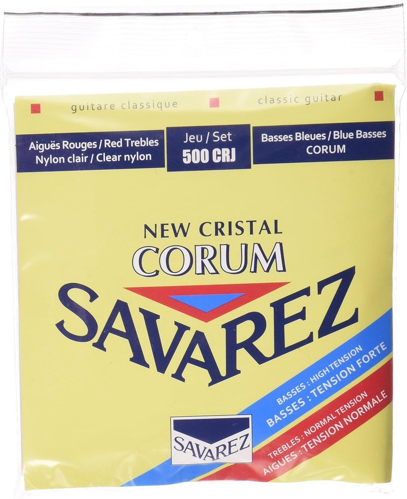 Savarez مجموعة أوتار الجيتار الكلاسيكي المختلطة Savarez NT HT 500CRJ - توتر عادي للجهات العليا وتوتر عالي للجهات السفلية - Image 1