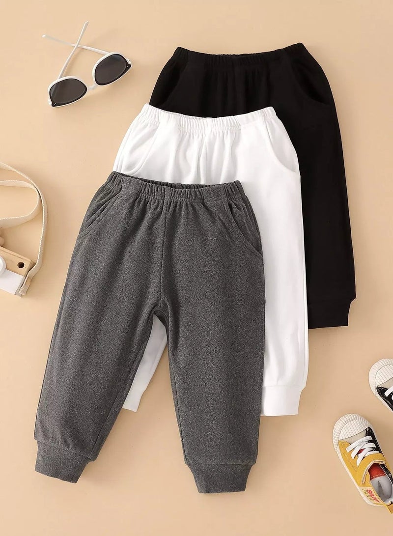 Baby 3pcs Slant Pocket Sweatpants  - Image 1
