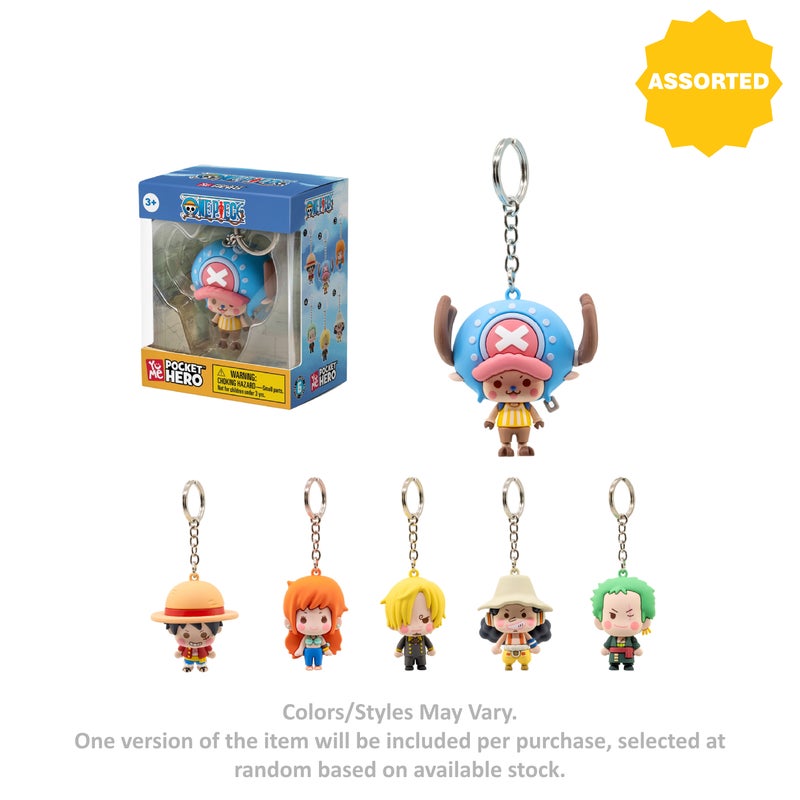 YuMe One Piece Pocket Hero Mystery Keychain (5.5 cm, Assorted) - Image 1