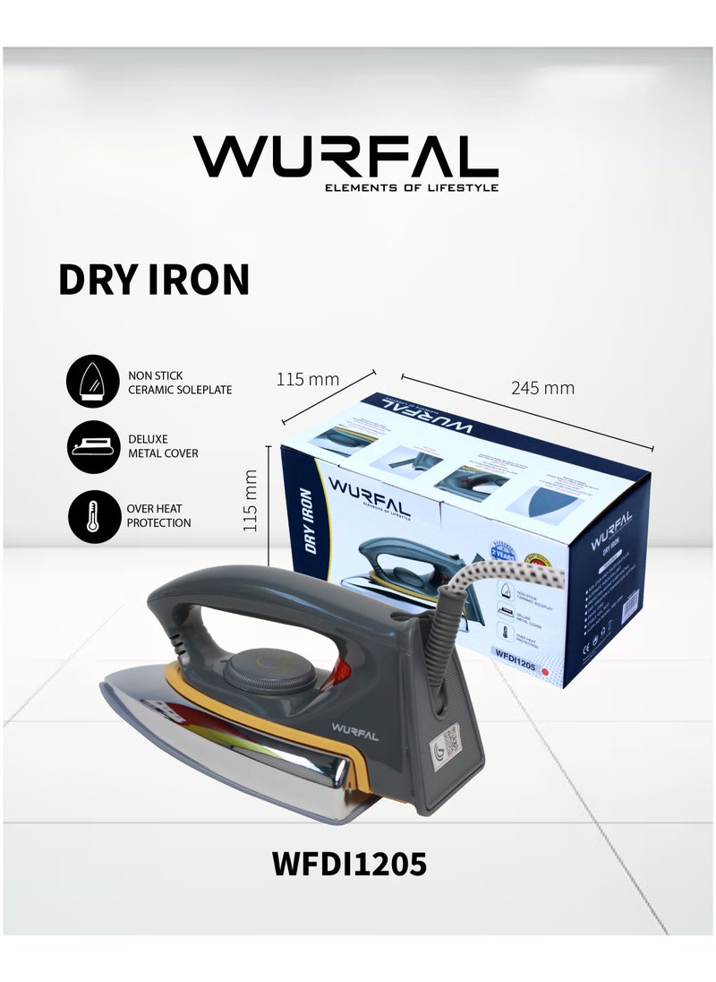 Wurfal - Wurfal Light Weight dry Iron Box - Image 1