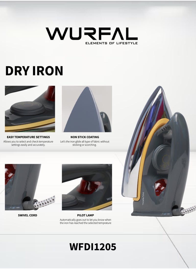 Wurfal - Wurfal Light Weight dry Iron Box - Image 1