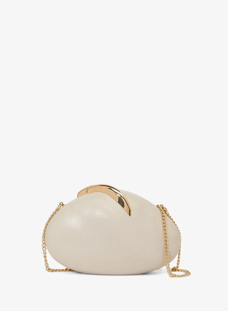 Namshi x Gold Accent Detailed Clutch